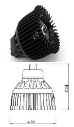 LED 7W Replacement Spot Lamp