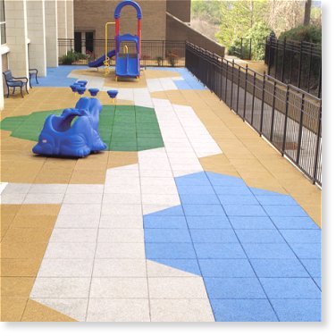 Rubber Roof Deck Tiles | Eco-$mart