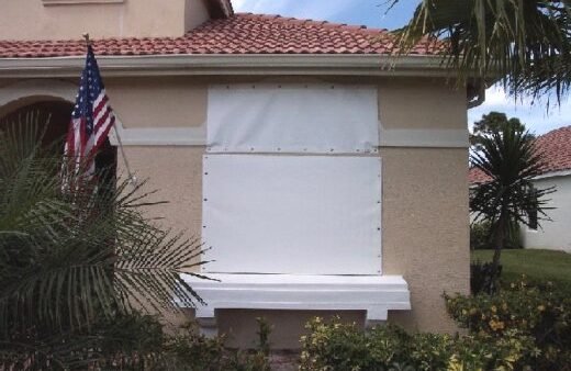 fabric storm panels