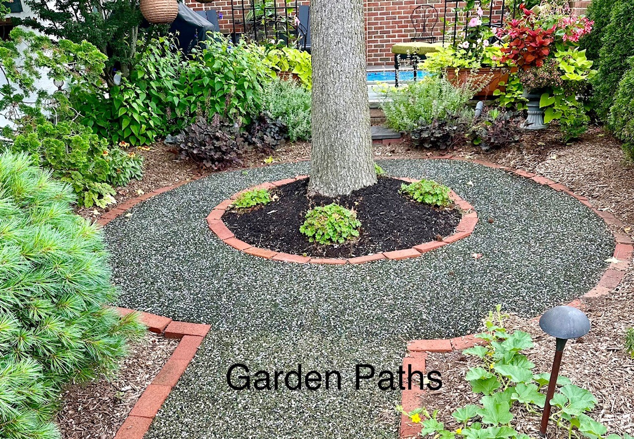 Recycled Rubber Pour in Place